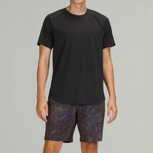 Lululemon Drysense Short Sleeve Shirt Black Men’s Size XL Activewear